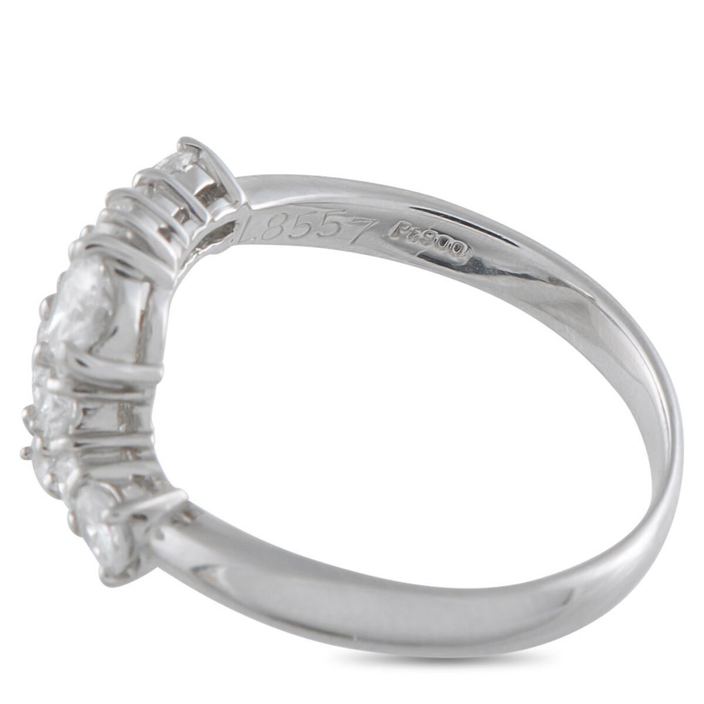 Ring Platin -  1.05ct. tw. Diamant (Natürlich)  #3.2