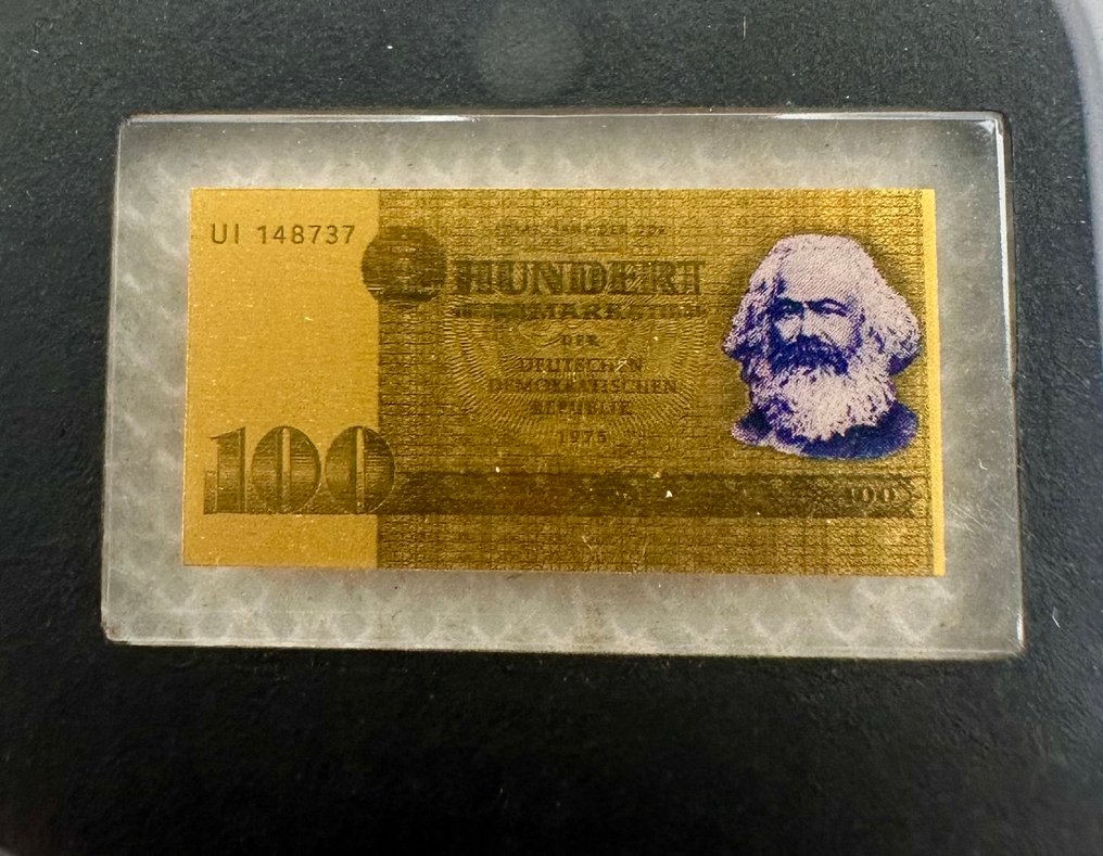 Γερμανία. Gold Banknotes (100+5 Mark ) ND, oro 1/500 Oz .999  (χωρίς τιμή ασφαλείας) #3.2