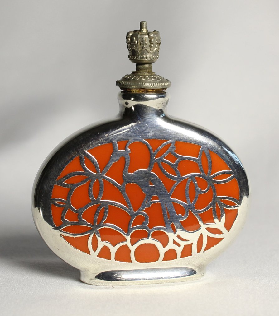 Friedrich Wilhelm Spahr - Friedrich Wilhelm Spahr - Φιάλη αρώματος - Πορσελάνη, Επάργυρο, Σμάλτο, Κασσίτερος #2.1