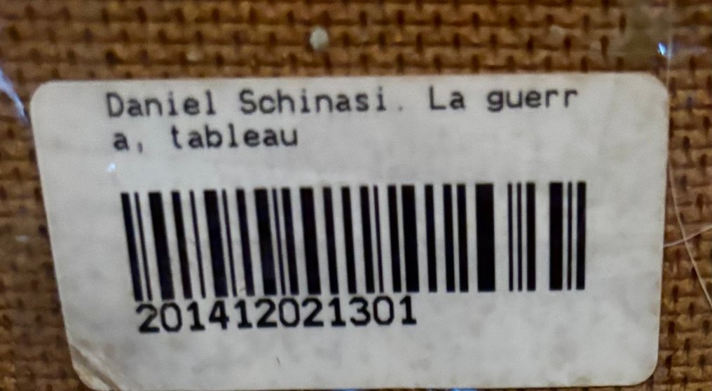 Daniel Schinasi (1933-2021) - La guerre #4.3