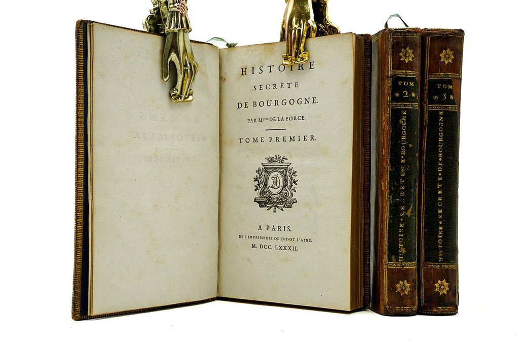 Charlotte-Rose de Caumont La Force - Histoire secrète de Bourgogne - 1782 #2.1