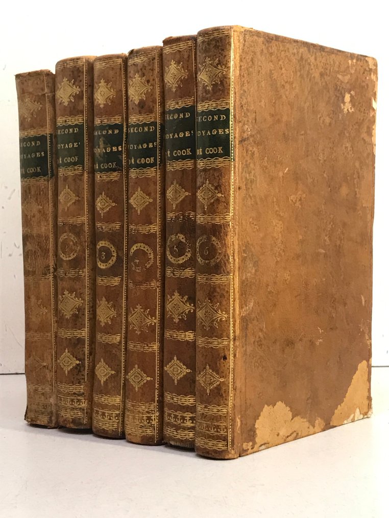 James Cook - Voyage dans l'Hémisphère Austral et autour du Monde. Fait dans les vaisseaux de roi l'Aventure... - 1796 #1.0