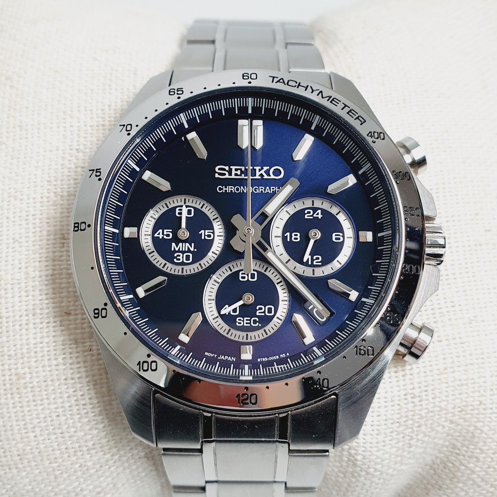 Seiko - Chronograph - Ingen mindstepris - 8T63-00D0 - Mænd - 2010-2020 #1.0