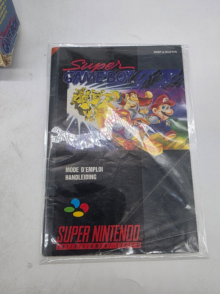 Nintendo - Snes - Super Game Boy - First edition FAH FRA - with Inlay - POSTER - Original Receipt- Sealed on 1 side - Videogioco - Nella scatola originale #4.3