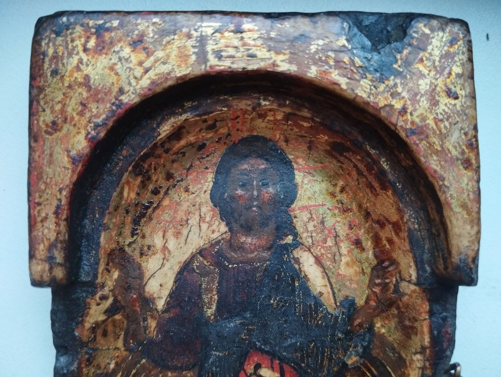 Icono - Cristo Pantocrátor - Madera #3.2