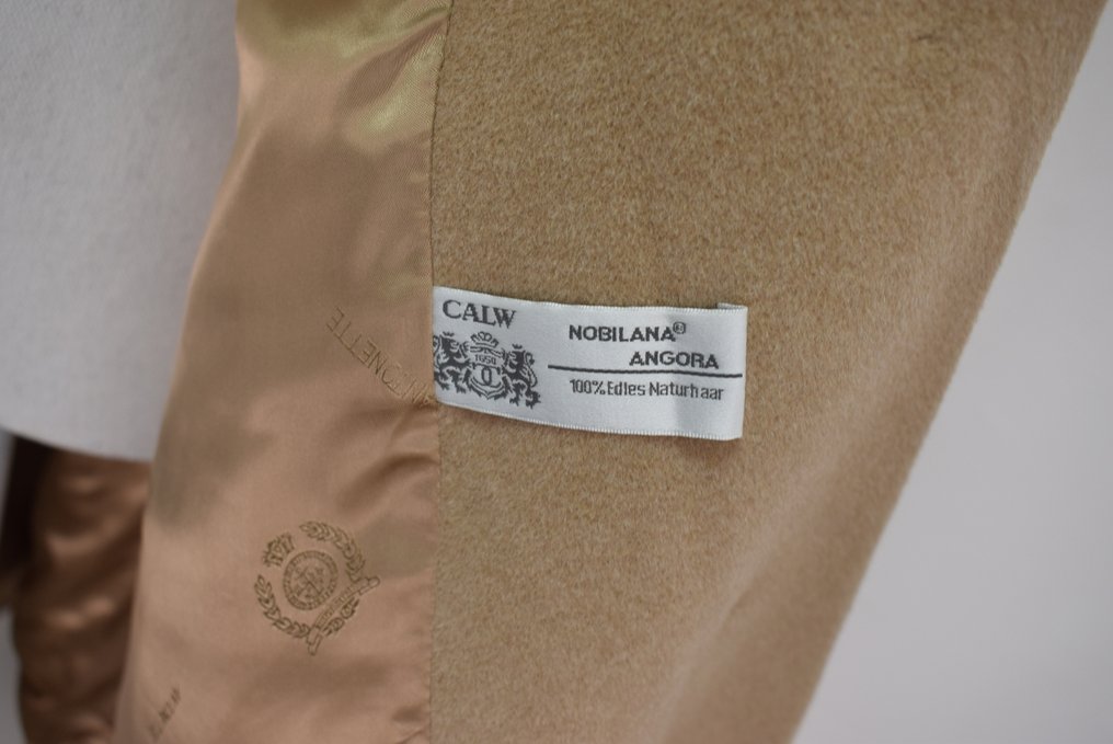 Other brand, Antonette Lambswool & Angora With Fox Fur Trimming - Παλτό #4.3