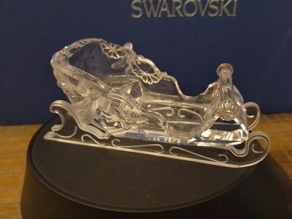 Swarovski - Statuetta - Sleigh - 205165 - Box + Certificate - Cristallo #1.0