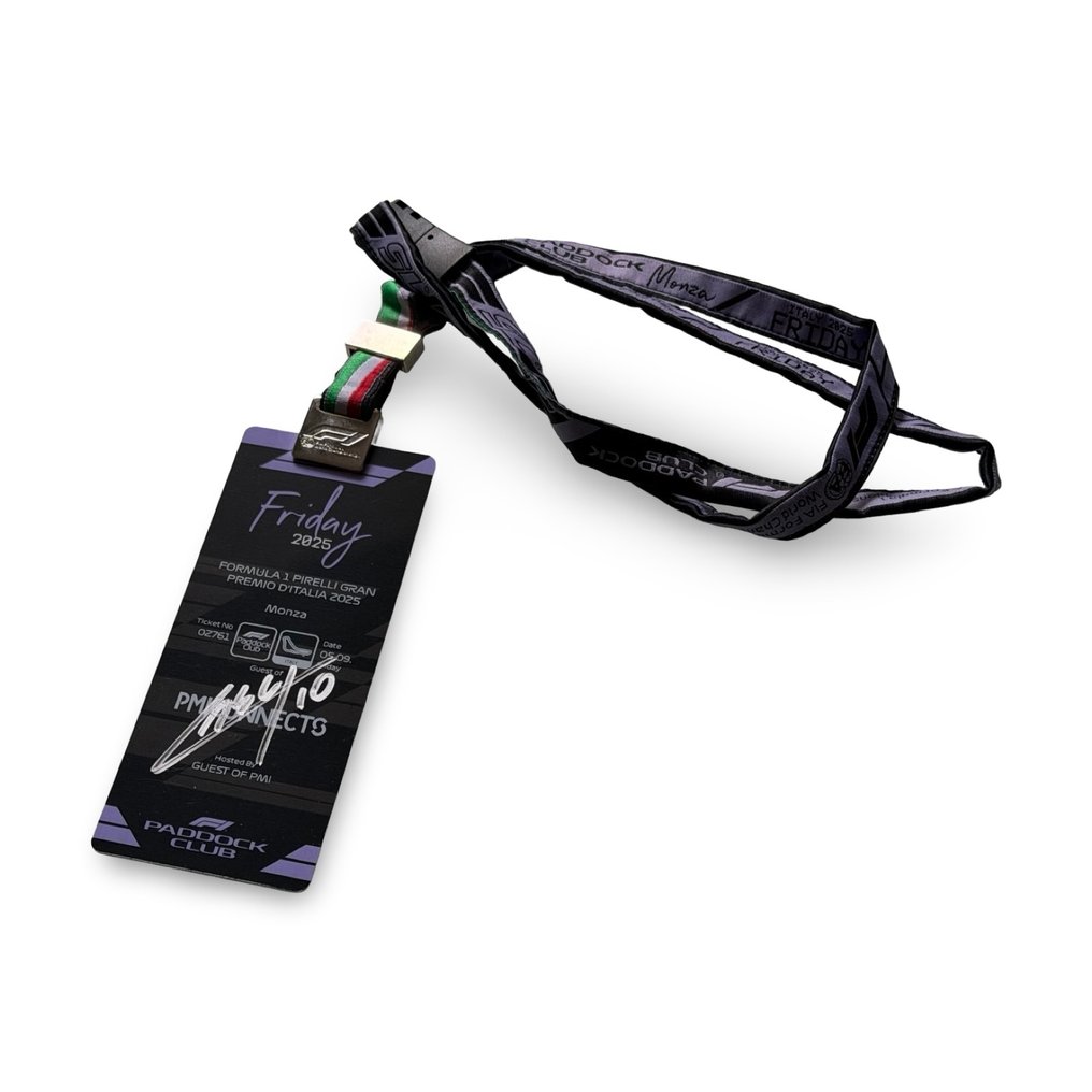 Formula 1 Pirelli Gran Premio d'Italia - Monza - Pierre Gasly - 2025 - Paddock-pas  #1.0