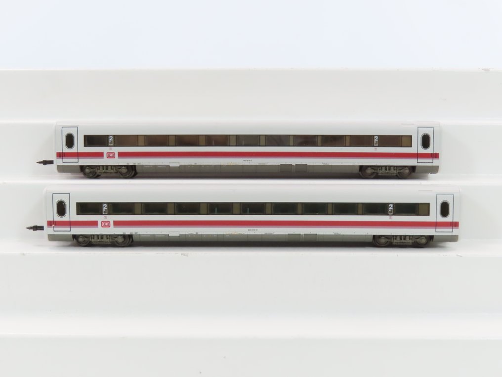 Fleischmann N轨 - 7446K/7449K - 火车单元 (2) - 2x 4节ICE列车中间车厢，二等舱 - DB #1.0