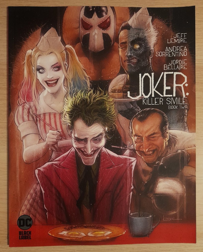 Joker Killer Smile 1-4 - Batman The Killer Smile - 4 Comic - Eerste druk - 2019/2020 #2.1