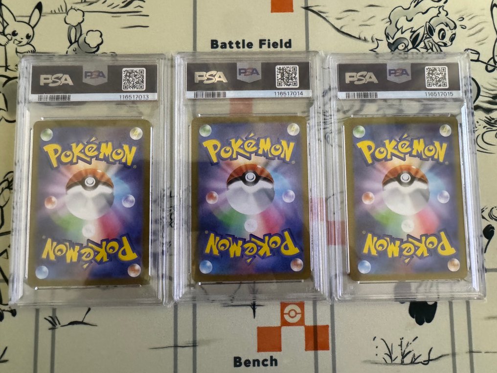 Pokemon - Παιχνίδι με κάρτες Venusaur ex; Charizard ex; Blastoise ex (PSA 10) - 2020+ - Ιαπωνία #4.3