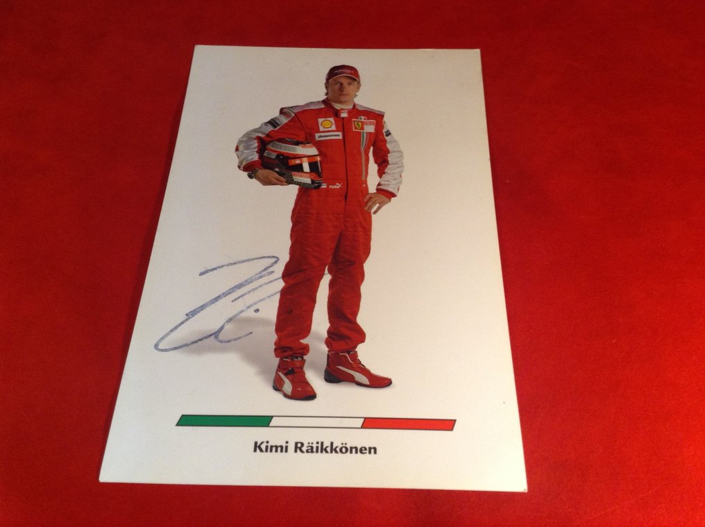 法拉利 - Formula One - Kimi Räikkönen 2009 - Felipe Massa 2011 - 2009 - 粉丝卡  #3.2