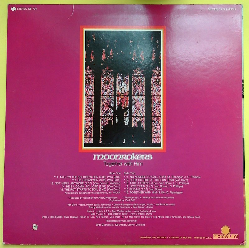 Moonrakers - Together with Him (Psychedelic Rock) - Άλμπουμ LP (μεμονωμένο αντικείμενο) - Stereo - 1968 #1.0