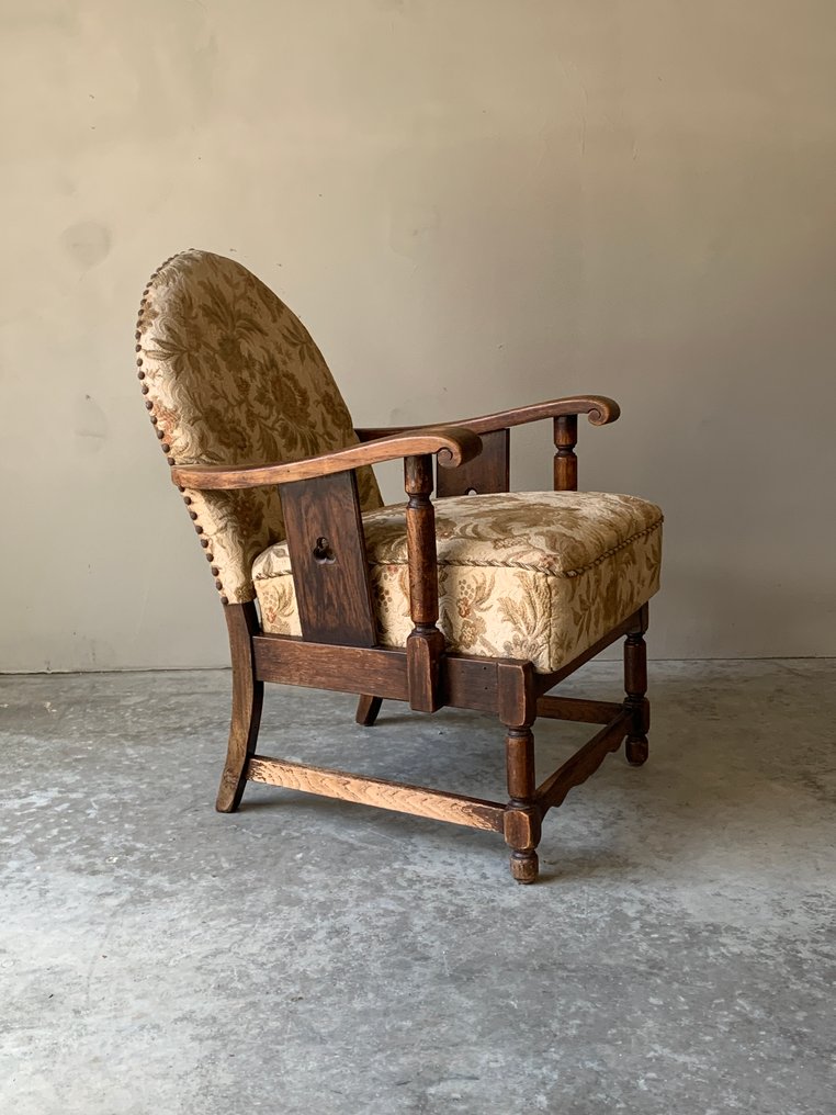 Artifort - 扶手椅子 - 木, 纺织品 - 古董Artifort扶手椅 #1.0