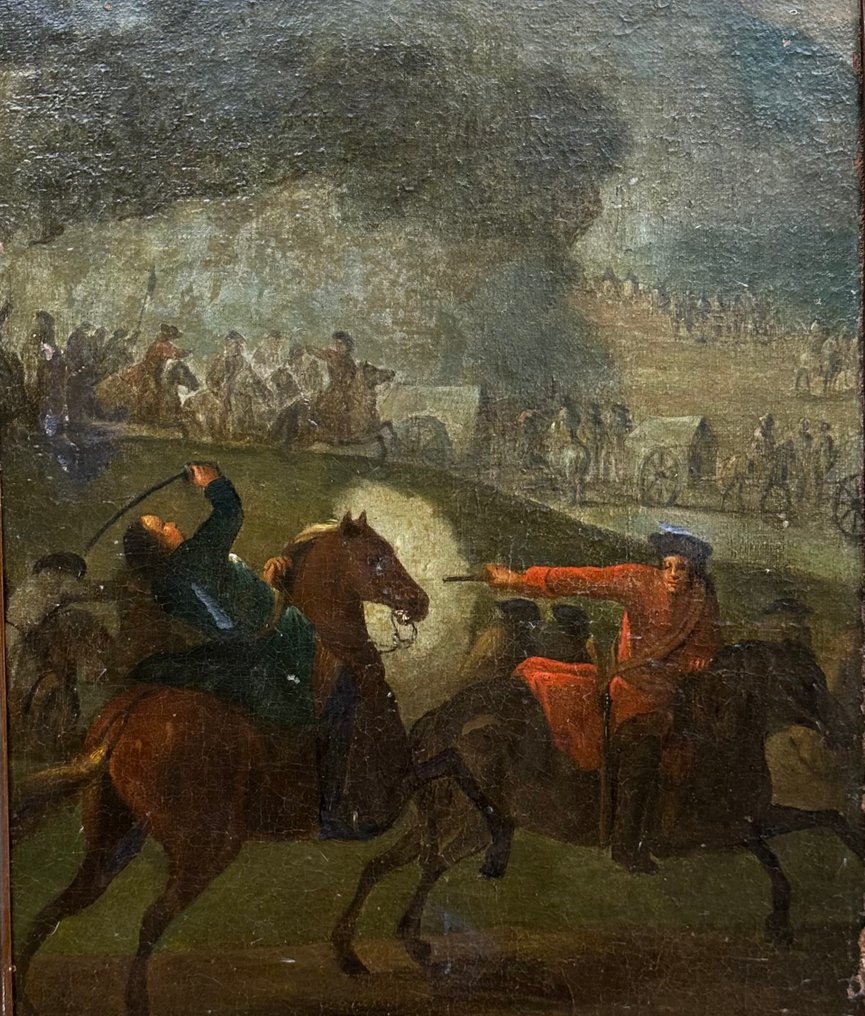 Philips Wouwerman 1619-1668, Circle of - Veldslag #1.0