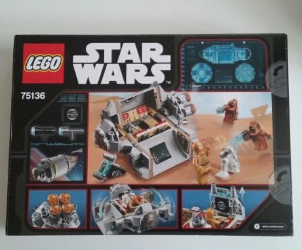 Lego Set - 75136 - Star Wars - Droid Escape Pod #2.1
