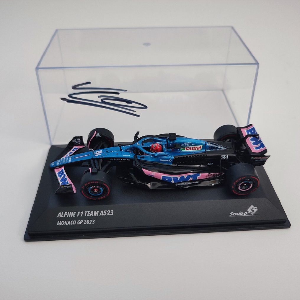 Alpine - 摩纳哥大奖赛 - Esteban Ocon - 2023 - 比例1/43模型车  #1.0