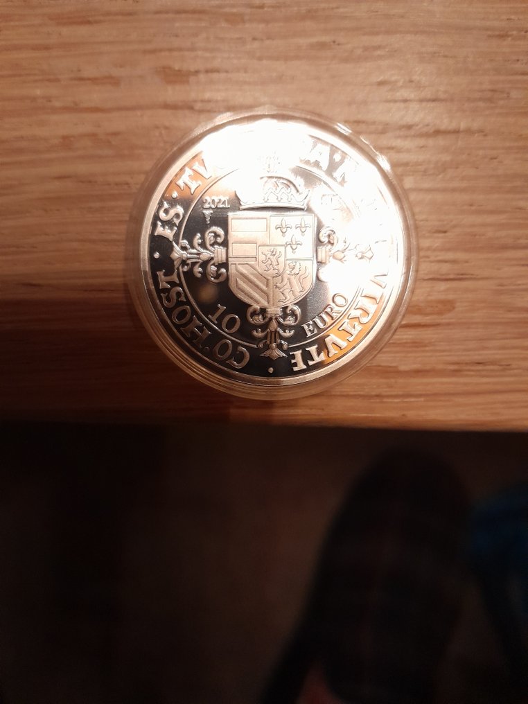 Βέλγιο. 10 Euro 2021 "Carolus Gulden" Proof  (χωρίς τιμή ασφαλείας) #3.2
