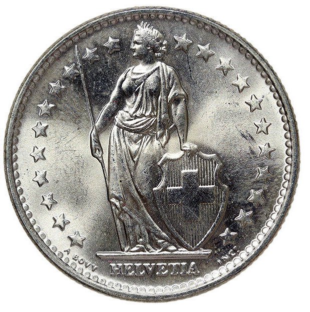 Suisse. 2 Francs 1965 - NGC MS66 #2.1