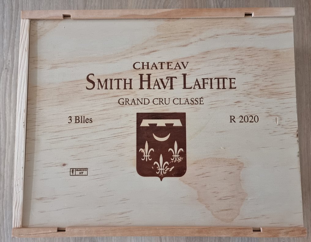 2020 Château Smith Haut-Lafitte - Pessac-Léognan Grand Cru Classé de Graves - 3 Bouteille (0,75 l) #1.0
