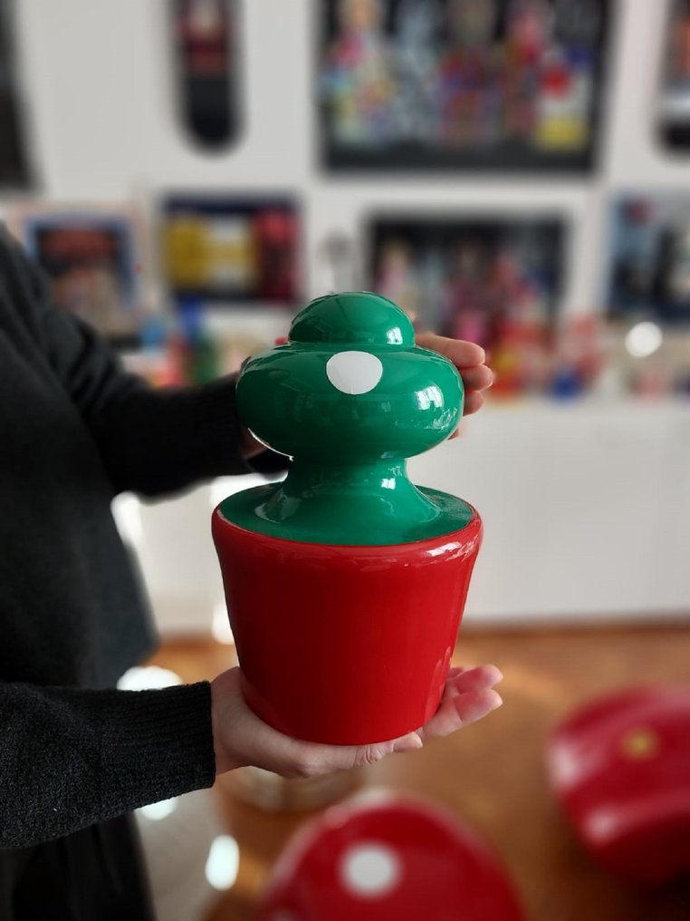 Alessandro Piano - Sculpture, Alter Ego Token Cactus - Resin Sculpture - AlePianoArt - 28 cm - Resin - 2020 #1.0