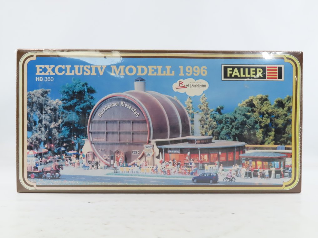 Faller H0 - Exclusiv Modell 360 - 模型火車建造工具 (1) - 1996年Dürkheim的独家型号，配有巨大的阴茎和运动的上部，以及证书。 #1.0