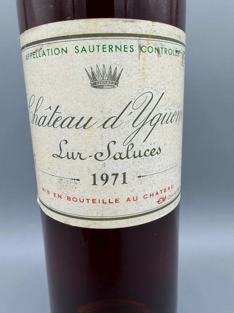 1971 Château d'Yquem - Sauternes 1er Cru Supérieur - 1 Flaske (0,75L) #1.0