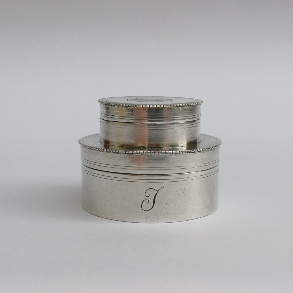 WP - Pyx - Hostiedoosje / Chrismatorium - .813 ezüst - Pyxis Chrisma/hostiedoos #2.1