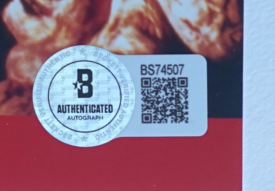 Evil Dead - Scott Spiegel - Autograph, Photo with Beckett COA #2.1