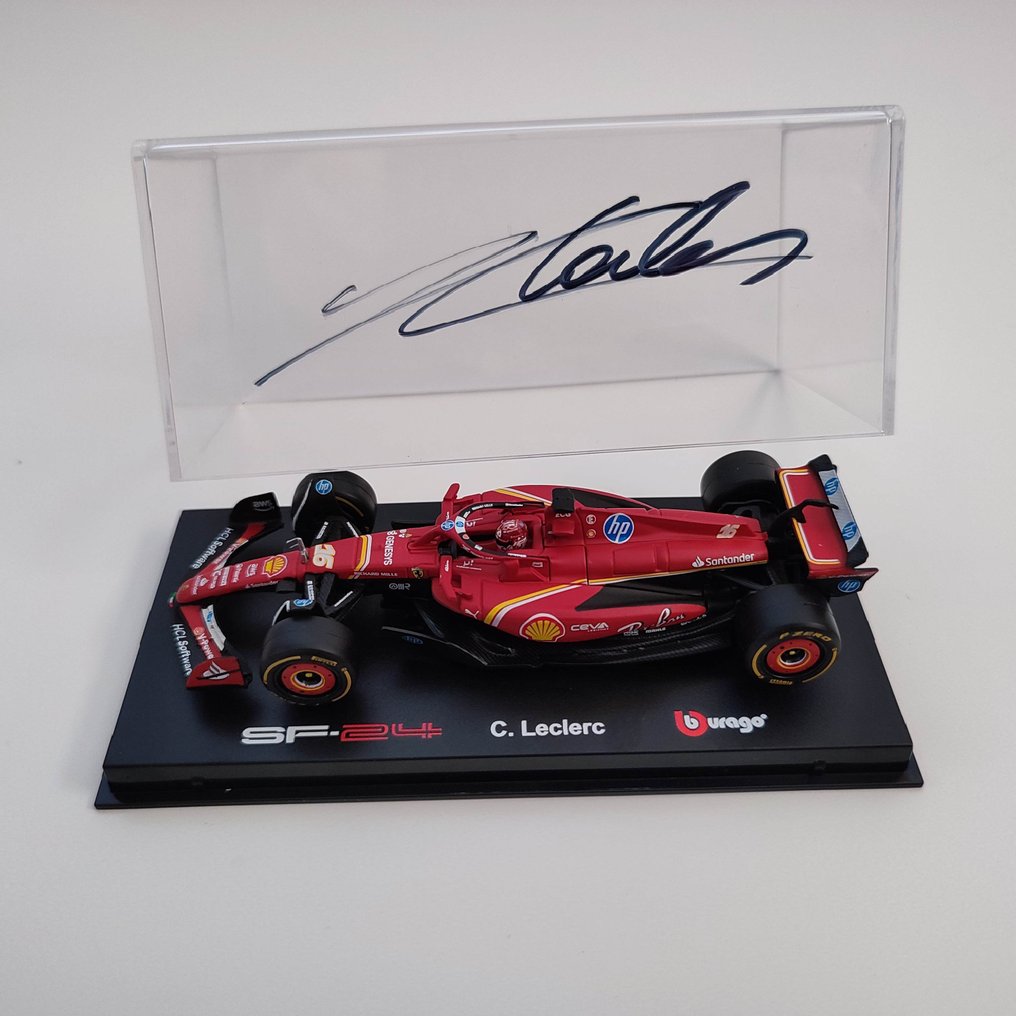 法拉利 - 摩纳哥大奖赛 - Charles Leclerc - 2024 - 比例1/43模型车  #1.0