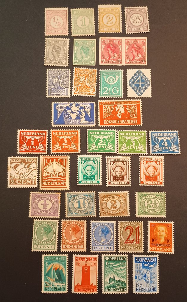 Ολλανδία 1876 - Kavel Nederland διάφορες σειρές - Nvph 30-1840 #1.0