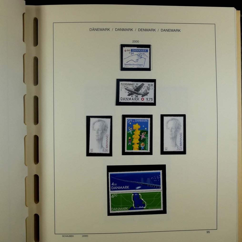 Î”Î±Î½Î¯Î± 2000/2010 - Συλλογή χωρίς φθορές σε άλμπουμ προτύπων - Πολλές ονομαστικές αξίες. #2.1