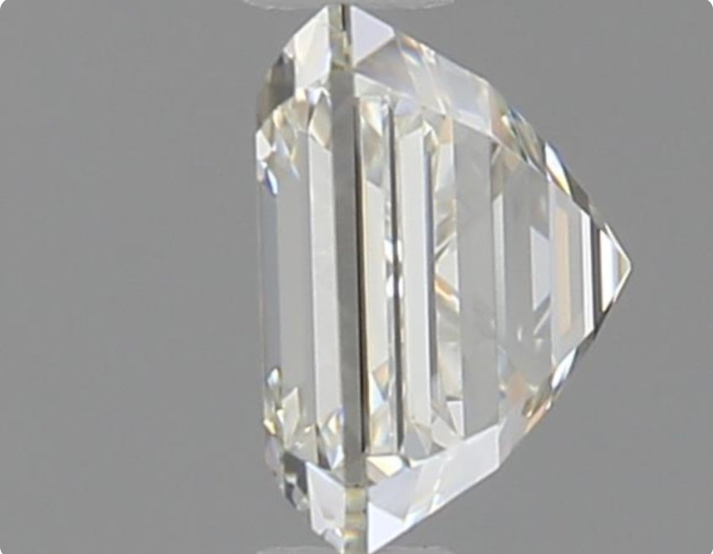 No reserve price - 1 pcs Diamond  (Natural)  - 1.01 ct - Emerald - H - VVS1 - International Gemological Institute (IGI) #1.0