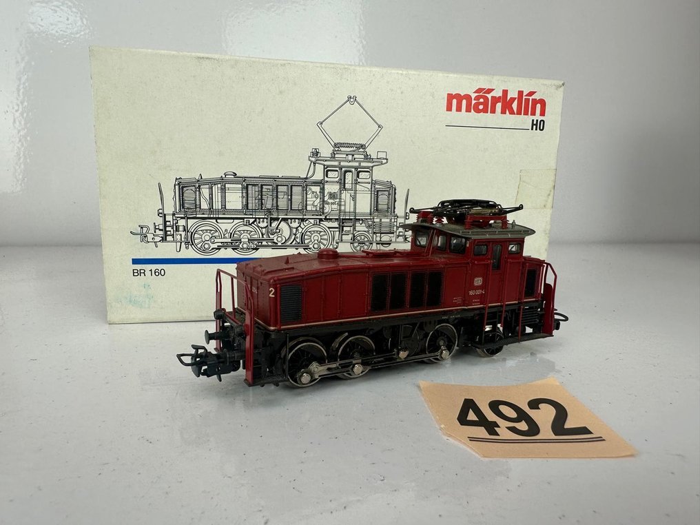 Märklin H0 - 3157 - Modellbahn (1) - Elektrische Lokomotive - BR 160 - DB #1.0