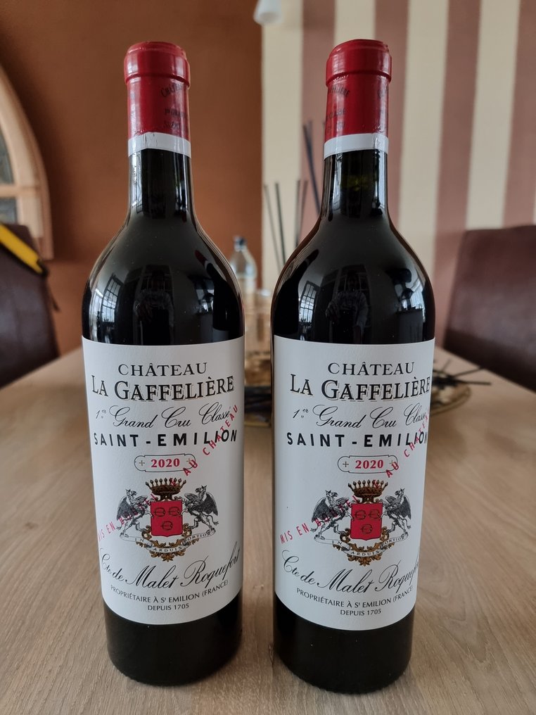 2020 Château La Gaffelière - Saint-Émilion Grand Cru Classé - 2 Flaskor (0,75L) #1.0