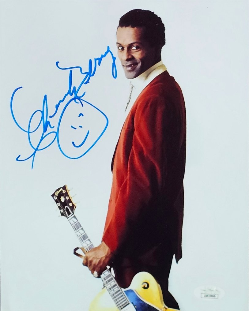 Chuck Berry - Chuck Berry Signed Photograph 20.3 × 25.4 cm – JSA Certified Autograph #1.0