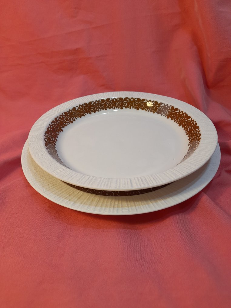 Thomas - Service de table pour 6 (12) - Relief cortex - Porcelaine #3.2