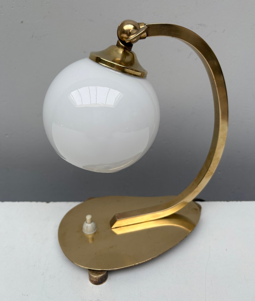 Bordlampe - Glass, Messing #2.1