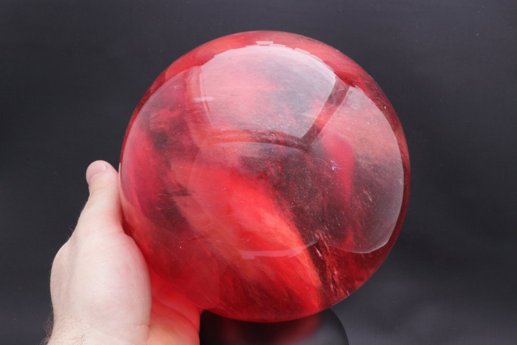 Χαλαζίας Σφαίρα - Ύψος: 16.21 cm - Πλάτος: 16.21 cm- 4.95 kg - (1) #1.0