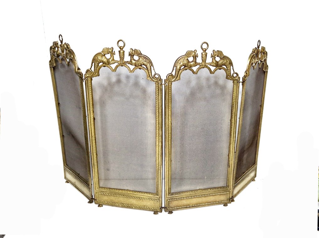 Accessorio per camino - Ottone - Haardscherm #1.0