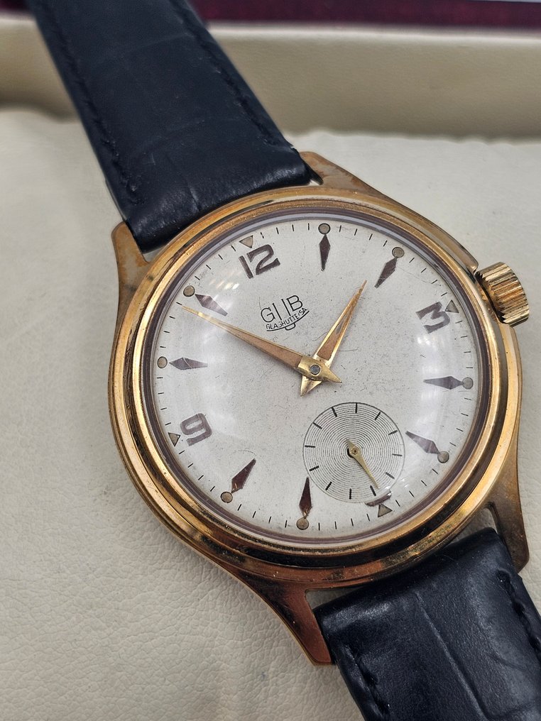 GUB Glashütte - sub secunda - 74110 - Άνδρες - 1950-1959  #1.0