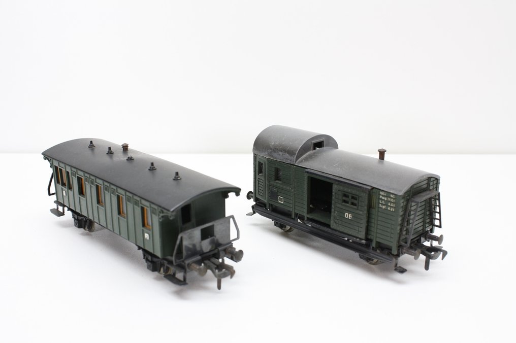 Märklin H0 - Model train passenger carriage (7) - Marklin 7-persons wagons #2.1