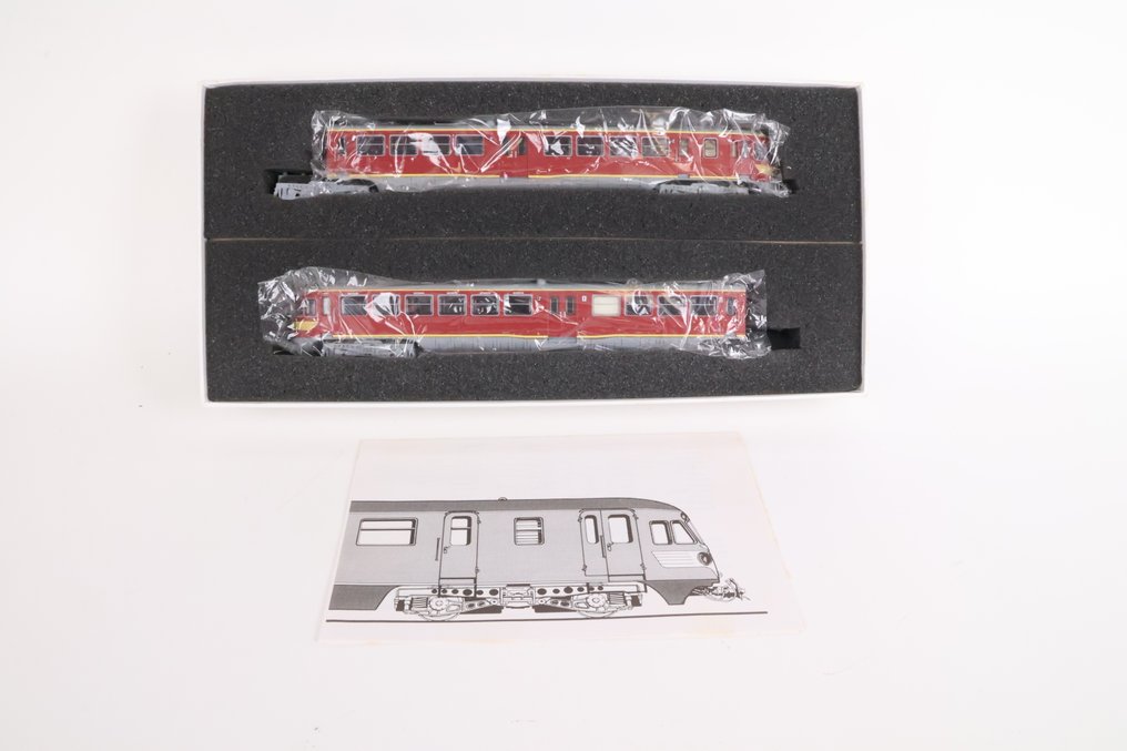 Holland Rail H0轨 - 火车单元 (1) - DE2 级别，第三时代 - NS #2.1