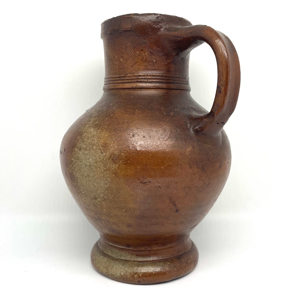 Raeren πυριτόλιθος - 16ος/17ος αιώνας (1575-1625) Ρίπτης - 20.6 cm  (χωρίς τιμή ασφαλείας) #2.1