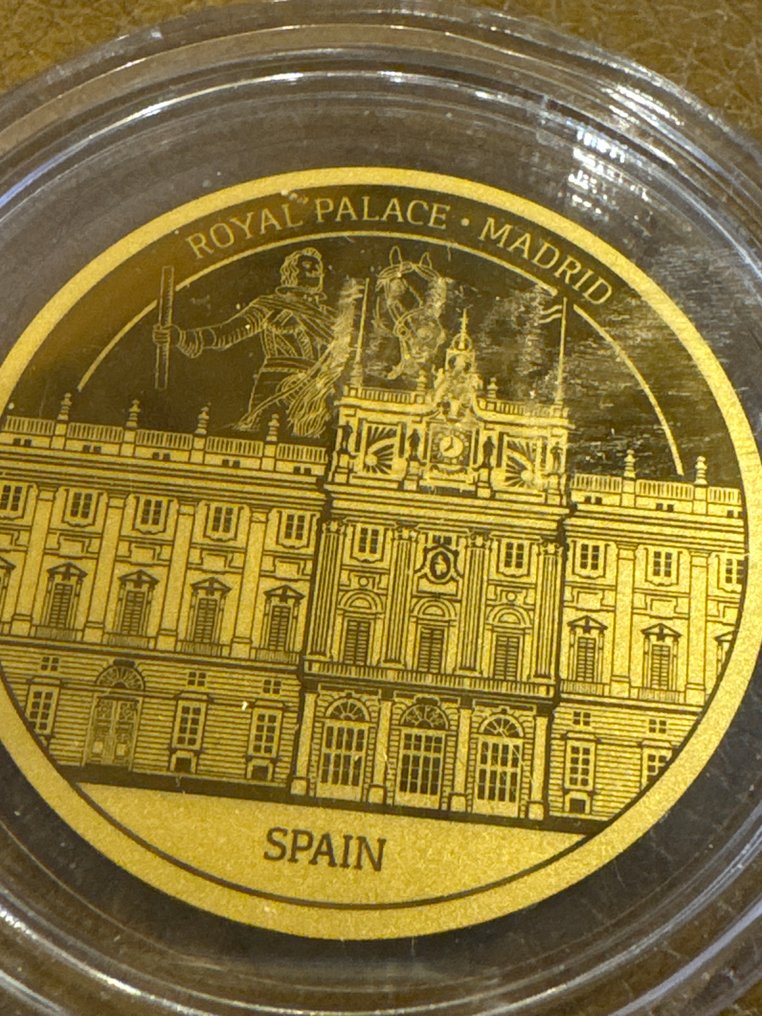 Samoa. 500 Tala 2025 Royal Palaca Madrid, 1/200 Oz (.999)  (Ei pohjahintaa) #1.0