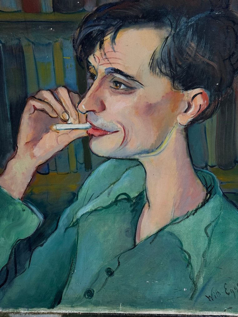 European school (XX) - Fumatore #2.1