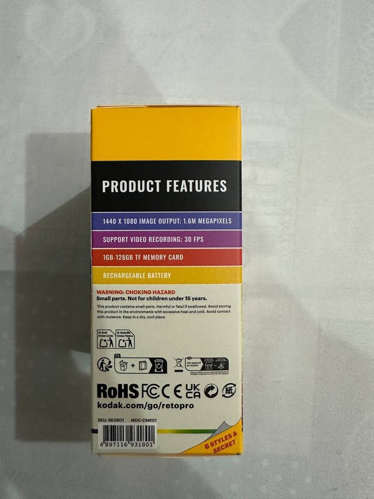 Kodak Charmera – Keychain Digital Camera (1987 design) | Digitale compact camera #4.3