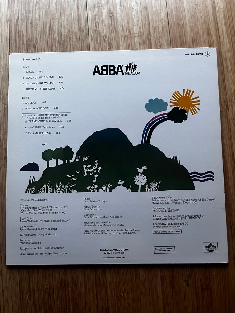 ABBA - The album - Vinylplade - 1977 #2.1