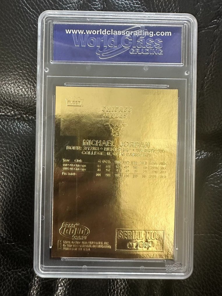 1998 Fleer Michael Jordan Κάρτα με αυτόγραφο - 1 Card - Near Mint (NM) #1.0