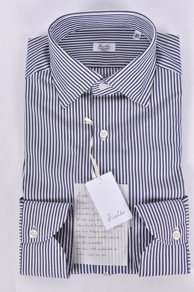 FRALBO NAPOLI - 39 - Katoen - No reserve price - Shirt - New with tags #1.0